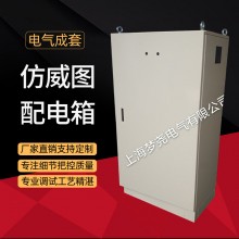 仿威圖控制箱 PS單開(kāi)門(mén)、雙開(kāi)門(mén)控制柜 內(nèi)外門(mén)平光雙色 配電柜